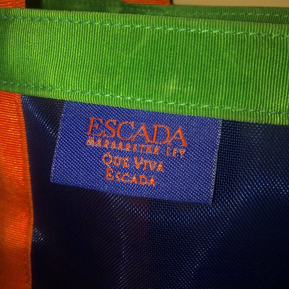Vintage Escada Tote for a Boat! - Picture 3 of 4